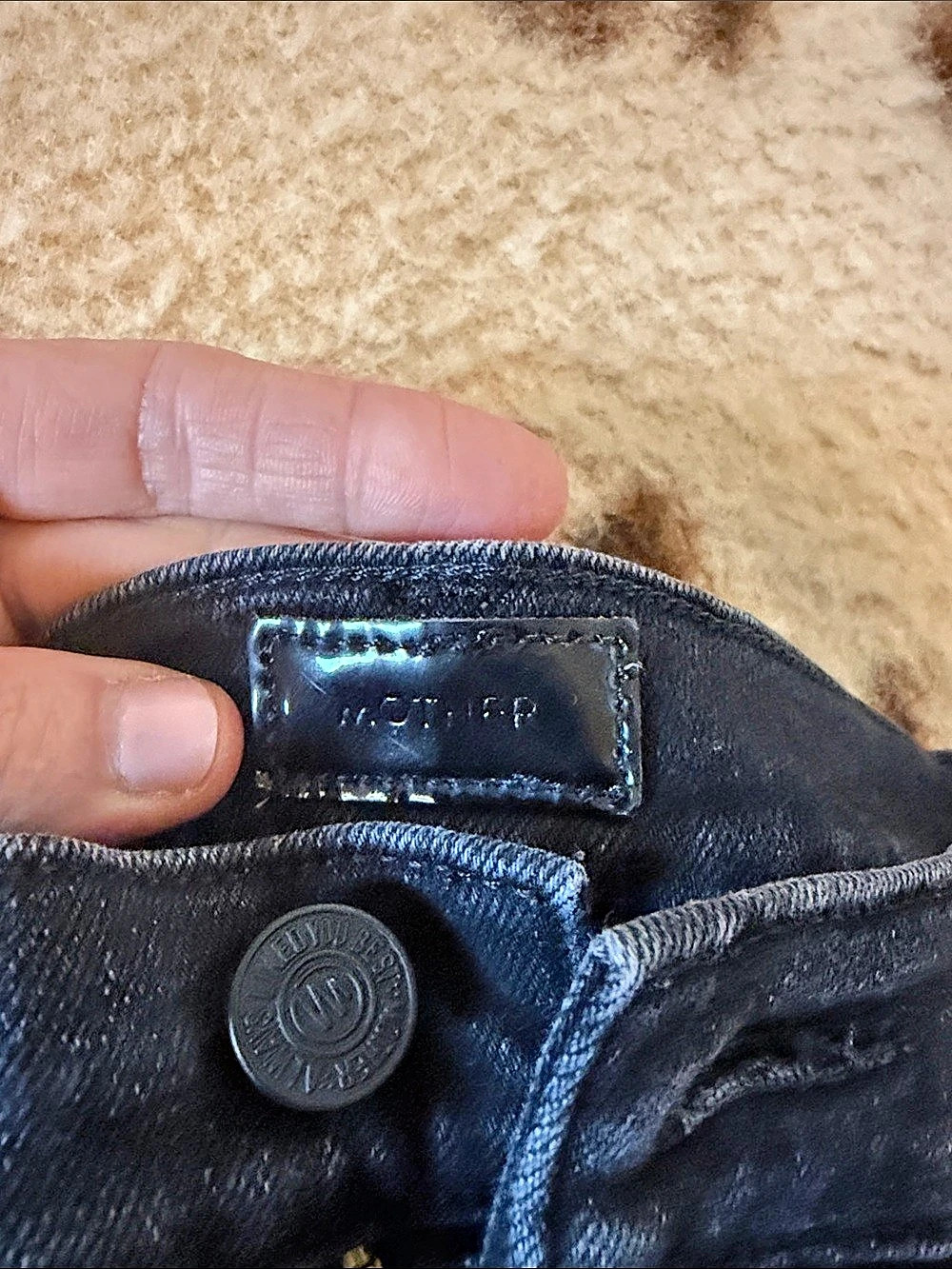 Mother The Hustler Ankle Fray Frayed Hem Jeans Waist 27 - Picture 4 of 5